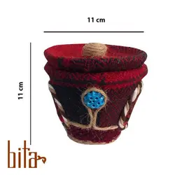 شکلات خوری سفال با قالی و جاجیم دستباف شبنم