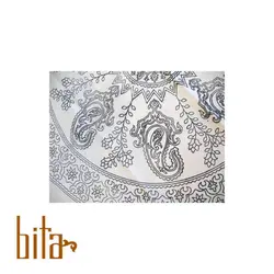 شال پته دوزی رومیزی گرد بزرگ