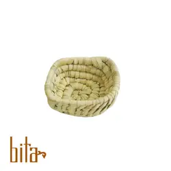 ظرف حصیری چهار گوش کوچک