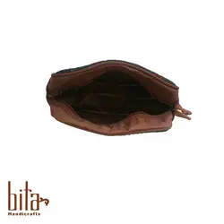 کیف آرایش جاجیم دو رنگ