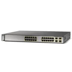 سوئیچ سیسکو ۲۴ پورت POE مدل WS-C3750G-24PS-S