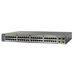سوئیچ سیسکو ۴۸ پورت POE مدل WS-C2960-48PST-S