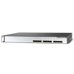 سوئیچ سیسکو ۱۲ پورت SFP مدل WS-C3750G-12S-E