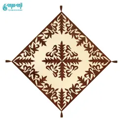 سرویس ۴ تکه رومیزی ملیله دوزی مدل رویا کد Mkhl-Ghv
