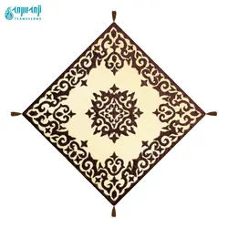 سرویس ۴ تکه رومیزی ملیله دوزی مدل رویا کد Mkhl-Ghvr