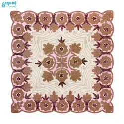 ست ۴ تکه رومیزی هندی مدل هیوا کد Hiva-1007