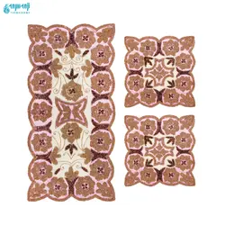 ست ۴ تکه رومیزی هندی مدل هیوا کد Hiva-1007