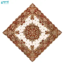 ست ۴ تکه رومیزی هندی مدل مهتاب کد Mh-1007