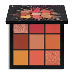 پالت سایه 9 رنگ کورال هدی بیوتی