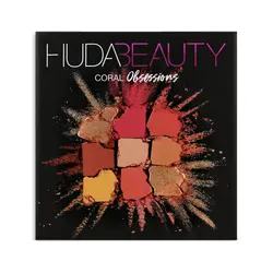 پالت سایه 9 رنگ کورال هدی بیوتی