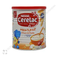 سرلاک گندم و میوه