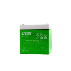 باتری ۱۲ ولت ۴.۵ آمپر CGB , قیمت باطری 12 ولت 4.5 آمپر CGB
