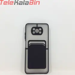 کاور Xiaomi Poco X3 پشت مات جا کارتي دار