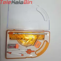 ست پرگار و نقاله سی بی اس ژله ای