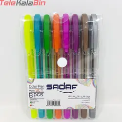 بسته خودکار 8 رنگ صدف