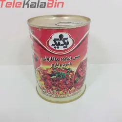 سس مایه ماکارونی باسویا و قارچ یک ویک380گرم