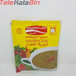 'سوپ سبزیجات آماده لذیذ 65 گرم