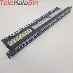 پچ پنل 24 پورت SFTP UBNET  تست فلوک