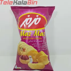 چیپس مزمز سرکه نمکی 60 گرمی