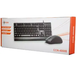 ست کیبورد و ماوس سیمی فاطر مدلCCN-4000B