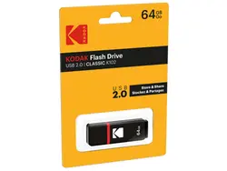 فلش مموری USB 2.0 کداک مدل KODAK K102 ظرفیت ۶۴ گیگابایت
