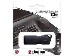 فلش مموري USB 3.2 كينگستون مدل KINGSTON EXODIA M ظرفيت 32 گيگابايت