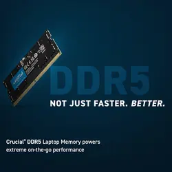 رم لپ تاپ کروشیال مدل  DDR5-4800 SODIMM ظرفیت 16 گیگابایت