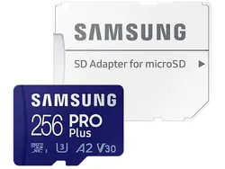 کارت حافظه MicroSDXC سامسونگ مدل Samsung PRO Plus UHS-I U3 A2 V30 ظرفیت ۱۲۸ گیگابایت