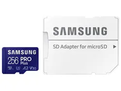 کارت حافظه MicroSDXC سامسونگ مدل Samsung PRO Plus UHS-I U3 A2 V30 ظرفیت ۱۲۸ گیگابایت