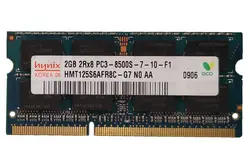 رم لپ تاپ هاینیکس مدل PC3 8500S ظرفیت 2GB