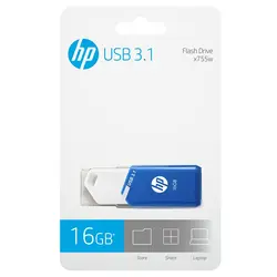 فلش مموری USB 3.1 اچ پی مدل X755w ظرفیت 16 گیگابایت