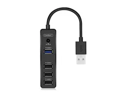 TYPE-C to USB HUB 4 Ports Earldom HUB08 | هاب تايپ سی به يو اس بی