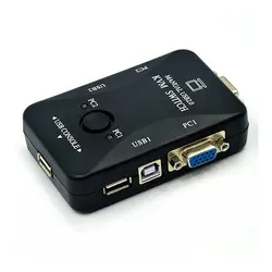 USB 2.0 KVM Switch 2 Port | كی وی ام 2 پورت