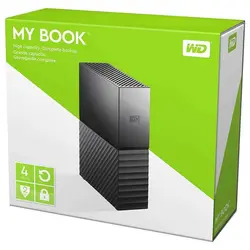 هارددیسک اکسترنال وسترن دیجیتال مدل My Book Desktop ظرفیت 4 ترابایت