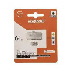 Flash Drive OTG Prime Nitro 64GB | فلش مموری فلزی پرایم