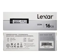 Ram Lexar DDR4 16GB 3200 | رم كامپیوتر لكسار