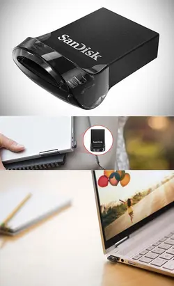 SanDisk Ultra Fit USB 3.1 Flash Drive 128GB | فلش مموری سن دیسک