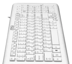 ماوس و کیبورد با سیم ام اس آی مدل SK-9626 سفید