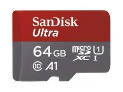مموری میکرو سن دیسک مدل UHS-I كلاس 10 سرعت 120MB/S ظرفیت 64GB