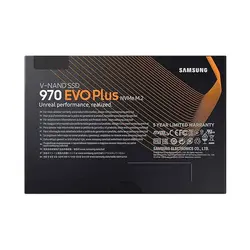 هارد اس‌اس‌دی اینترنال سامسونگ مدل  NVMe M.2 970 EVO PLUS ظرفیت 500 گیگابایت