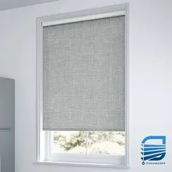 پرده شید طوسی بلک اوت طرح دار C7