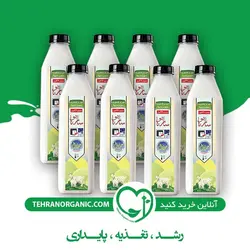 شیر بز ارگانیک پاستوریزه 500 سی سی (باکس 8 عددی)
