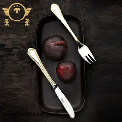 سرویس قاشق و چنگال 98 پارچه ناب استیل مدل ونیز - فروشگاه اینترنتی تهران آفر