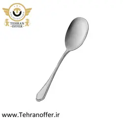 قاشق خورش خوری ناب استیل مدل ونیز - فروشگاه اینترنتی تهران آفر