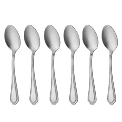 قاشق چای خوری ناب استیل مدل ونیز