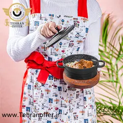 خرید قابلمه چدن نالینو سایز 10 مدل Feleti | تهران آفر