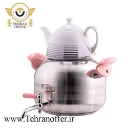 ست کتری استیل و قوری مدل Atrin