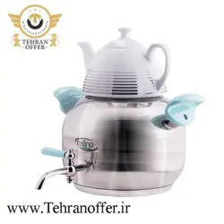 ست کتری استیل و قوری مدل Atrin