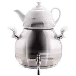 ست کتری استیل و قوری مدل Atrina