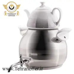 ست کتری استیل و قوری مدل Atrina